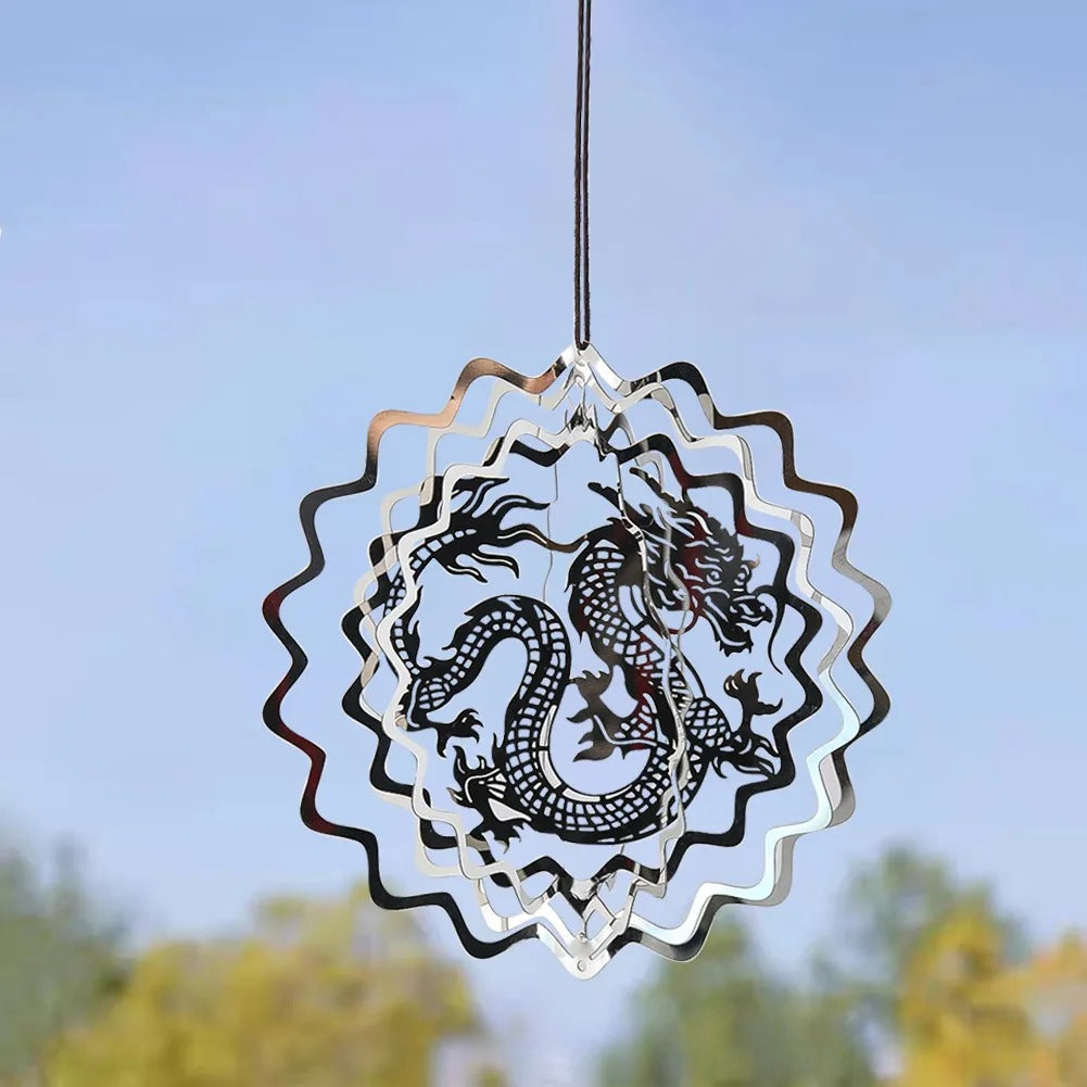 Wholesale Metal Keel Rotating Stainless Steel Wind Chimes